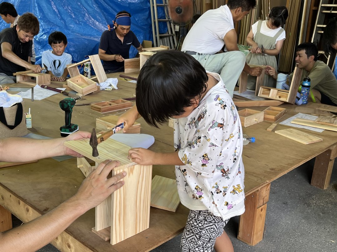 ⭐第34回 夏休み親子工作会開催⭐