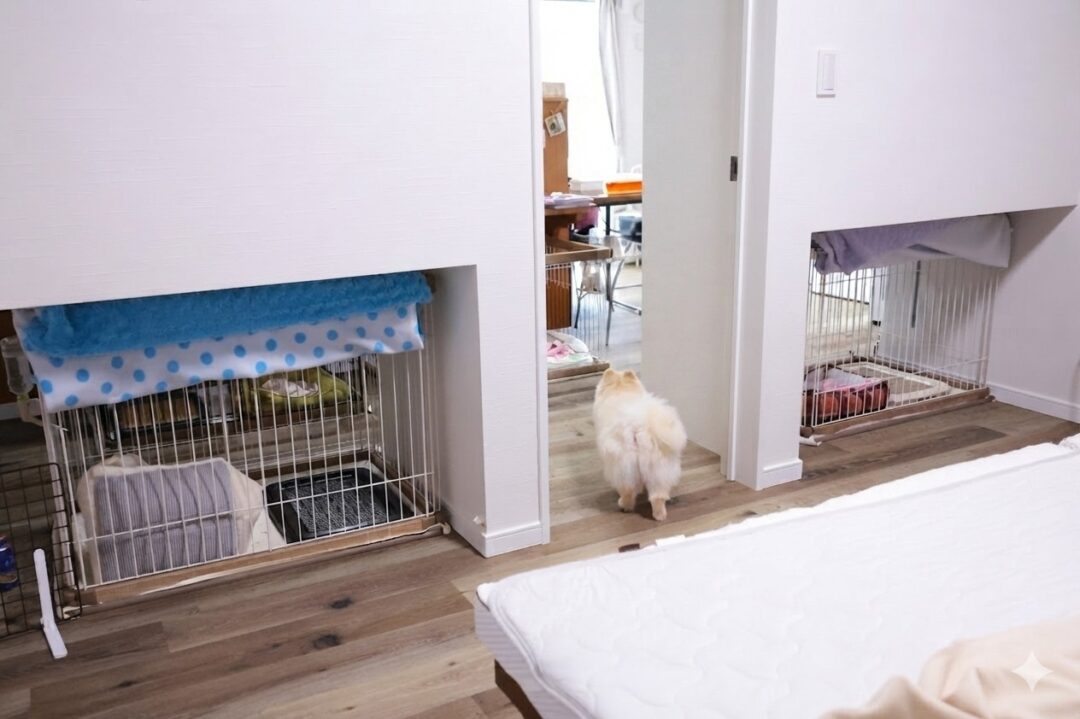 施工例ページ　5匹のポメラニアンと暮らす 家族みんなに心地よい住まい