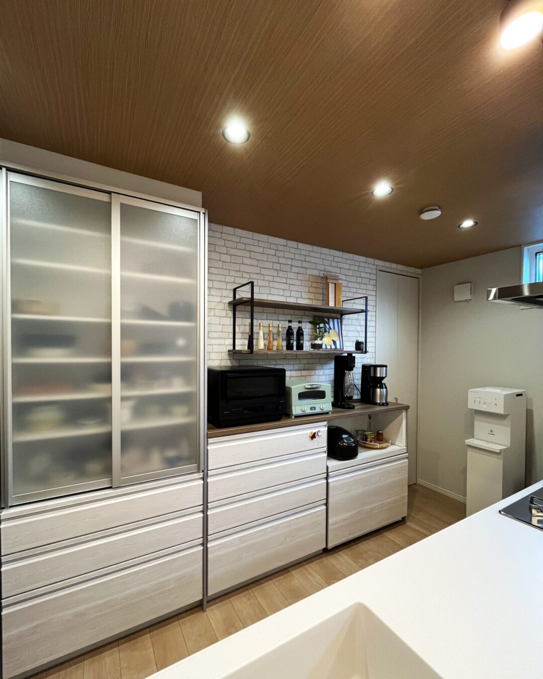 施工事例　カップボード画像