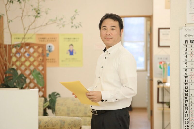 井上建設スタッフ画像 営業課長　和田智之