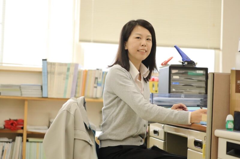 井上建設スタッフ画像 経理スタッフ　大西友里恵