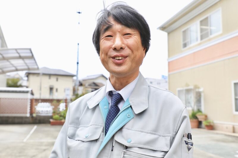 井上建設スタッフ画像 住宅管理課　課長 平田満則