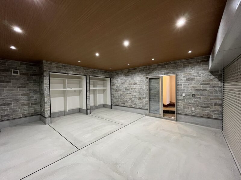 井上建設　2024年5月完成見学会のお家　インナーガレージ画像