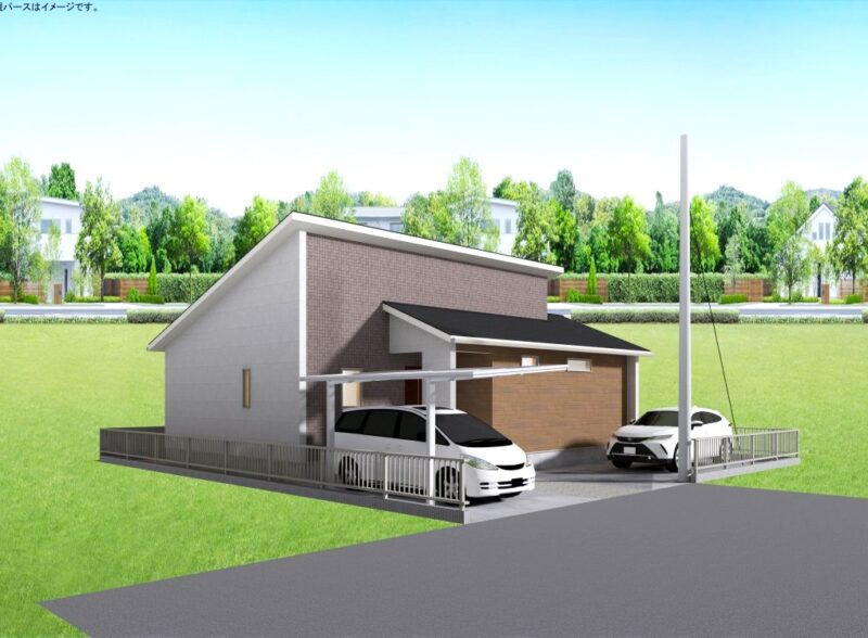 4/19～ 彦島福浦町6号地平屋建売 予約制見学会【建築中 2,940万円】