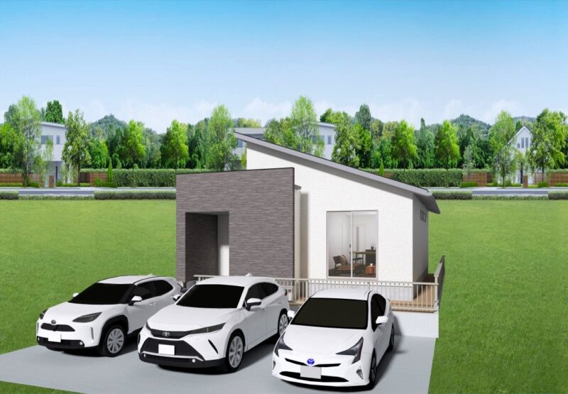 川中本町建売紹介ページ。外観写真
