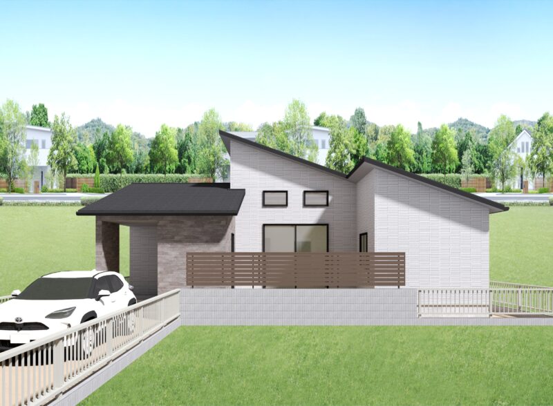 長府安養寺2号地平屋建売【建築中 3,200万円】