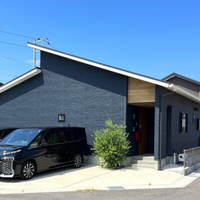 中庭のある平屋 施工例紹介ページ　アイキャッチ画像