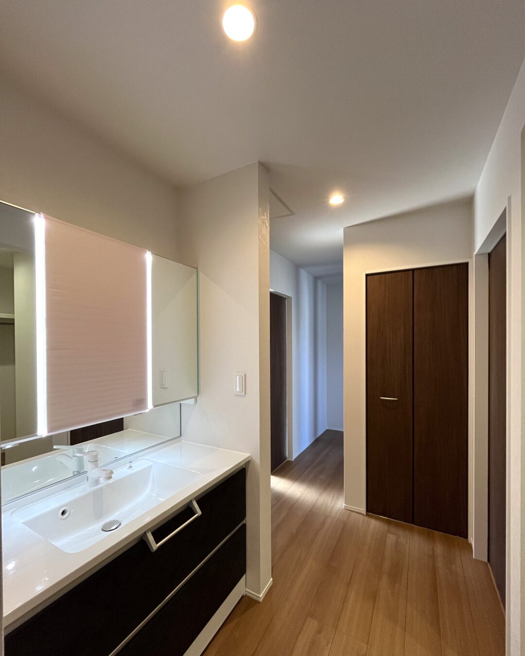 綾羅木南町1号平屋紹介ページ　洗面台画像