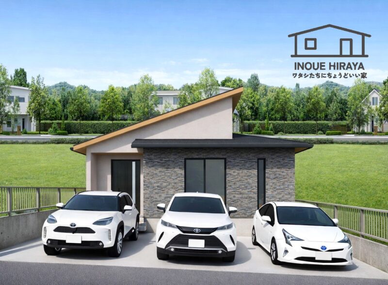 山の田6号地平屋建売【建築中3,390万円 】～R8.6完成予定